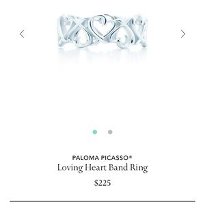 Tiffany & Co. Loving Heart Band Ring